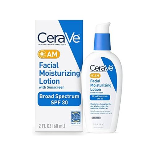 CeraVe AM Facial Moisturizing Lotion with Sunscreen, SPF 30 2 fl oz
