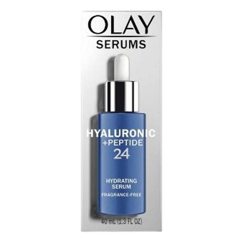 Olay Hyaluronic + Peptide 24 Serum, Fragrance-Free 1.3 fl oz