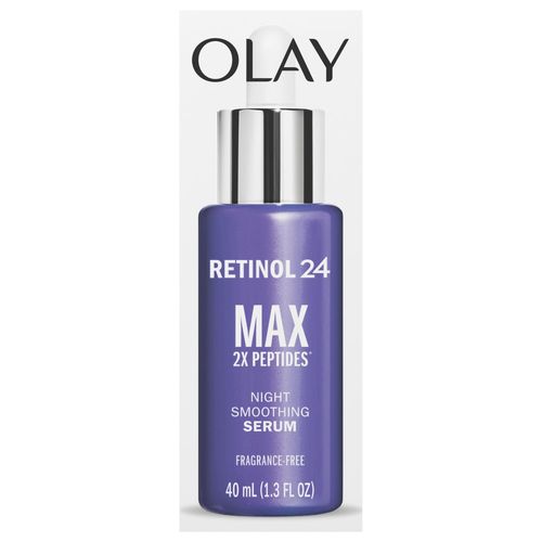 Olay Regenerist Retinol 24 MAX Night Serum, Fragrance-Free 1.3 fl oz
