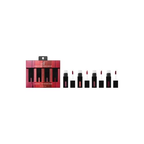 e.l.f. Glossy Lip Stain Shades 4 Days Kit, 4 Shades 0.008oz.