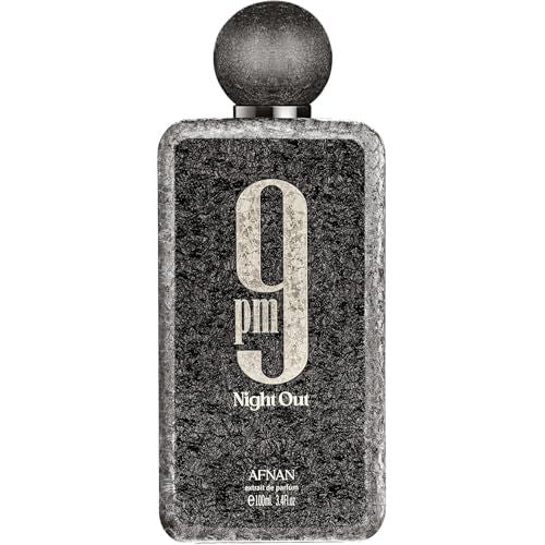 Afnan 9 PM Night Out Extrait de Parfum, Unisex 3.4 oz