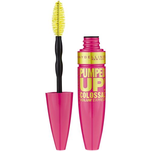 Maybelline Volum' Express Pumped Up! Colossal Washable Mascara, Glam Black, 0.33 fl oz.