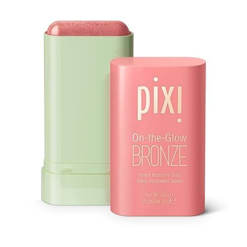 Pixi On-the-Glow Bronze Tinted Moisture Stick, WarmGlow 0.6oz