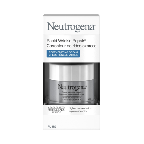 Neutrogena Rapid Wrinkle Repair Regenerating Moisturizer, Fragrance Free 48 mL